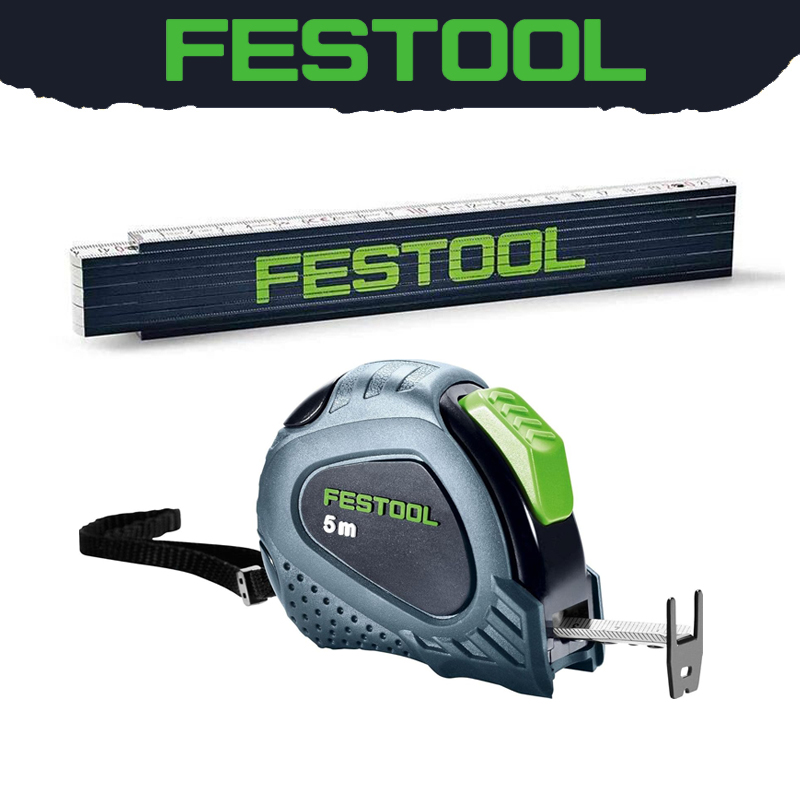 Tape Dispenser Weighted - FESTOOL 201464 ไม้บรรทัดพับ 2M 205182 เทปวัดวัสดุไม้