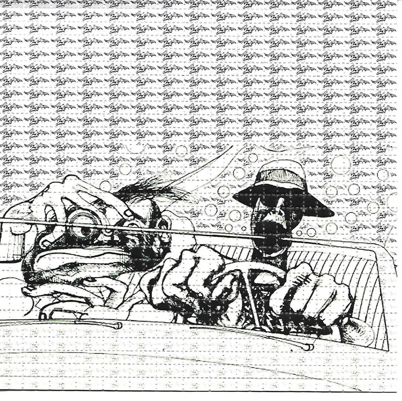 Ink Blotter Paper - Hunter ลาสเวกัส LSD ประสาทหลอน/Acid ฟรี Blotter