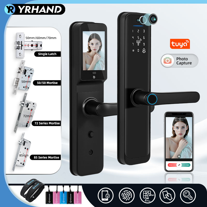 Letter Opener Brass - Tuya Wifi Smart Lock ล็อคดิจิตอลอิเล็กทรอนิกส์พร้อมกล้องจดจําลายนิ้วมือ Biometric