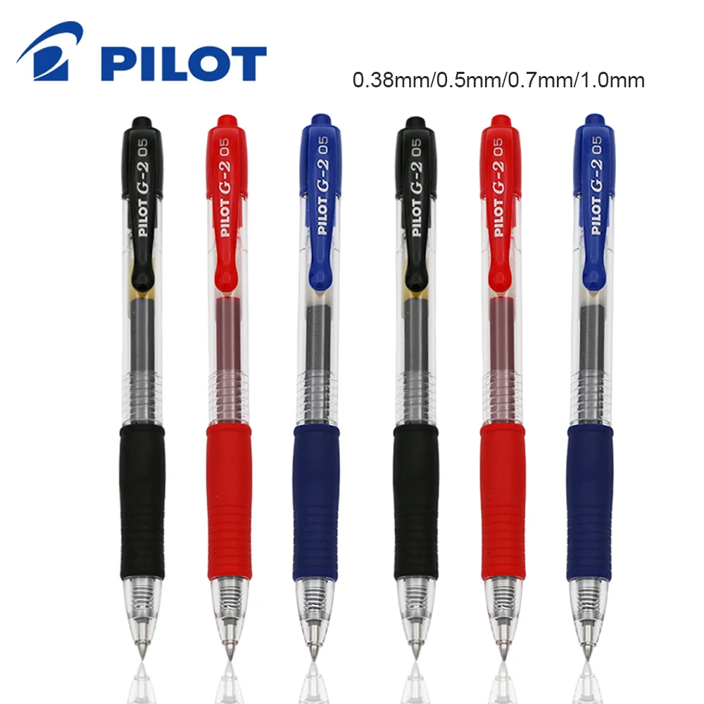 Pilot Pen G2 - 3 ชิ้น Japan Pilot Push-Type Gel