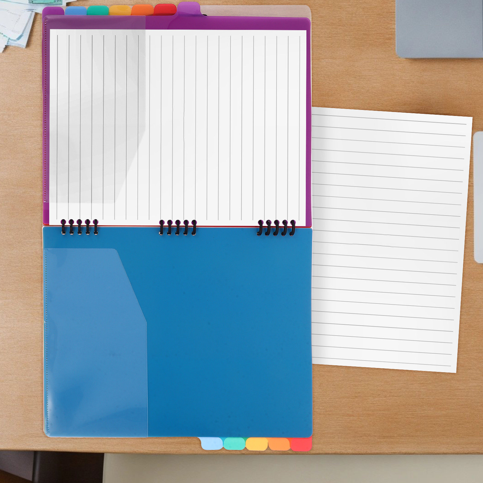 แฟ้มจัดเอกสาร A4 พร้อมตัวแบ่งแ - Tab Divider A4 บทวิจารณ์และราคา