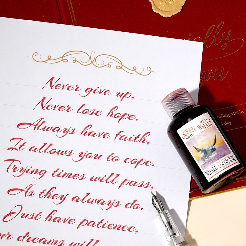 ปากกาหมึกซึม Banmi Whale Serie - Fountain Pen Bottled Ink บทวิจารณ์และราคา