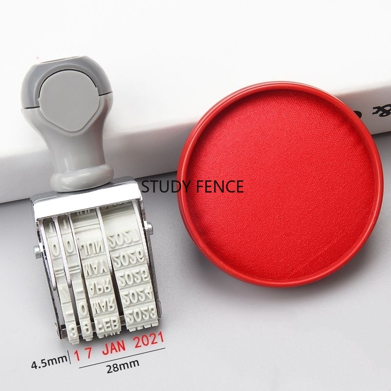 แบบพกพาภาษาอังกฤษวันที่แสตมป์ส - Rubber Date Stamp บทวิจารณ์และราคา
