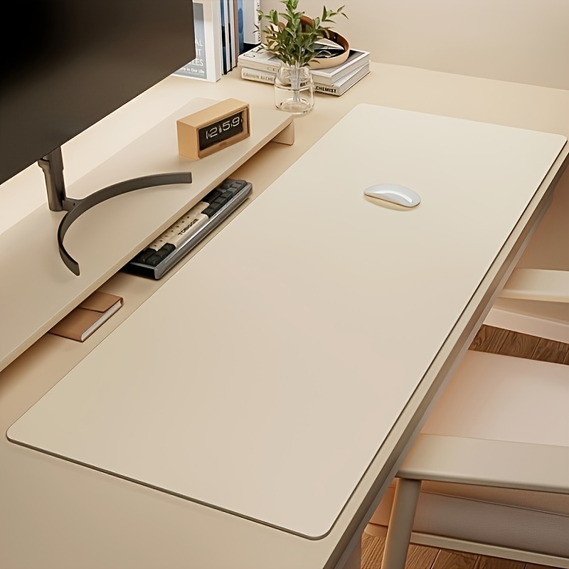 แผ่นรองเมาส์หนัง PU ขนาดใหญ่ 1 - Leather Desk Pad บทวิจารณ์และราคา