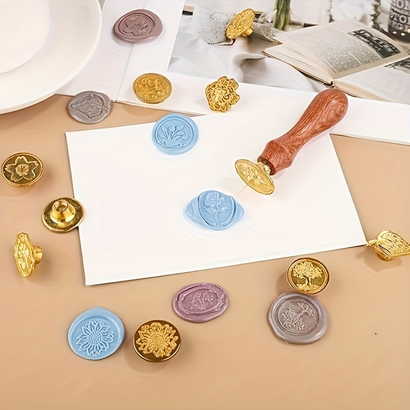 ชุดตราประทับขี้ผึ้ง 21 ชิ้น หล - Wax Seal Stamp Set บทวิจารณ์และราคา