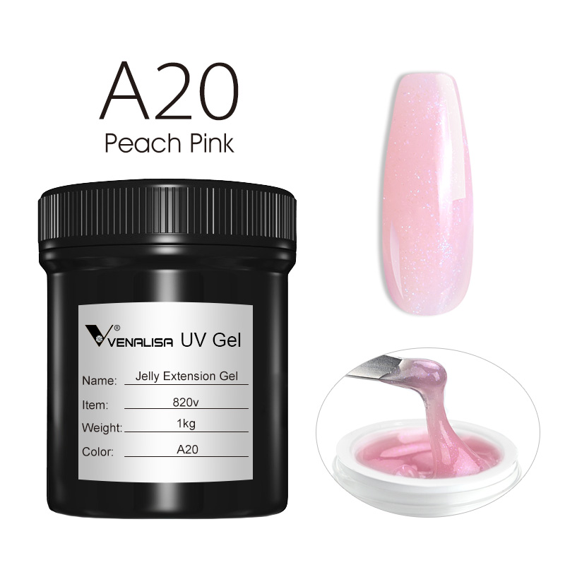 เจลทาเล็บ VENALISA 1 ลิตร สีชม - Gel Refill Pack บทวิจารณ์และราคา