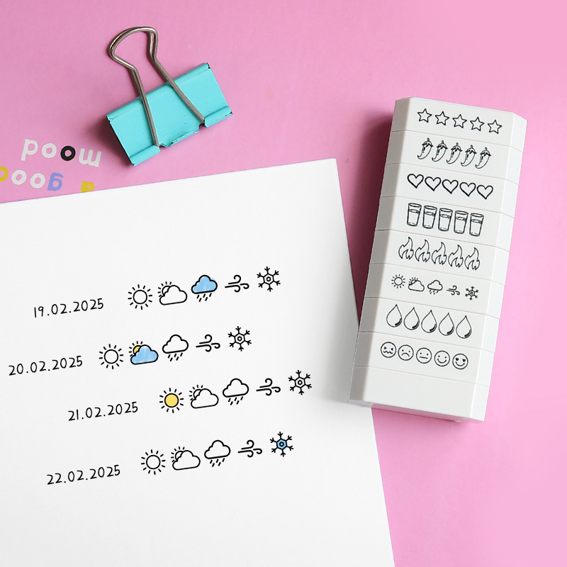 แสตมป์ 8 ชั้น ระดับ 5 ดาว ระดั - Rubber Date Stamp บทวิจารณ์และราคา
