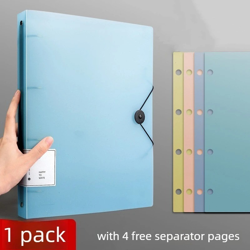แฟ้มใส่เอกสารแบบเจาะ 4 รู ขนาด - Binder A4 Lever บทวิจารณ์และราคา