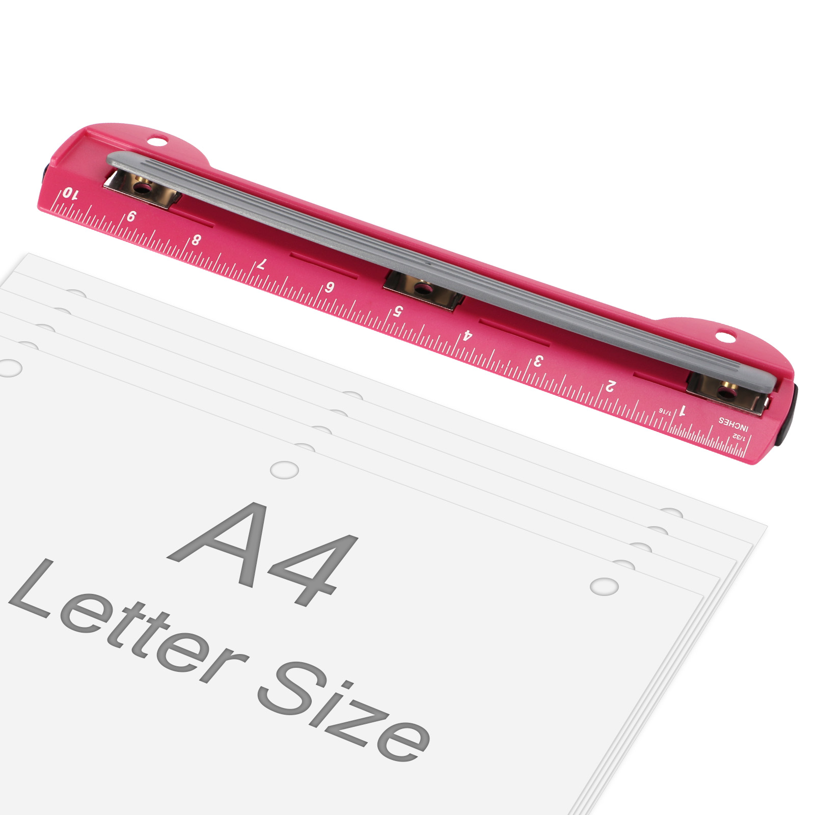 เครื่องเจาะกระดาษ EAGLE 3 รู ส - Binder A4 Lever บทวิจารณ์และราคา