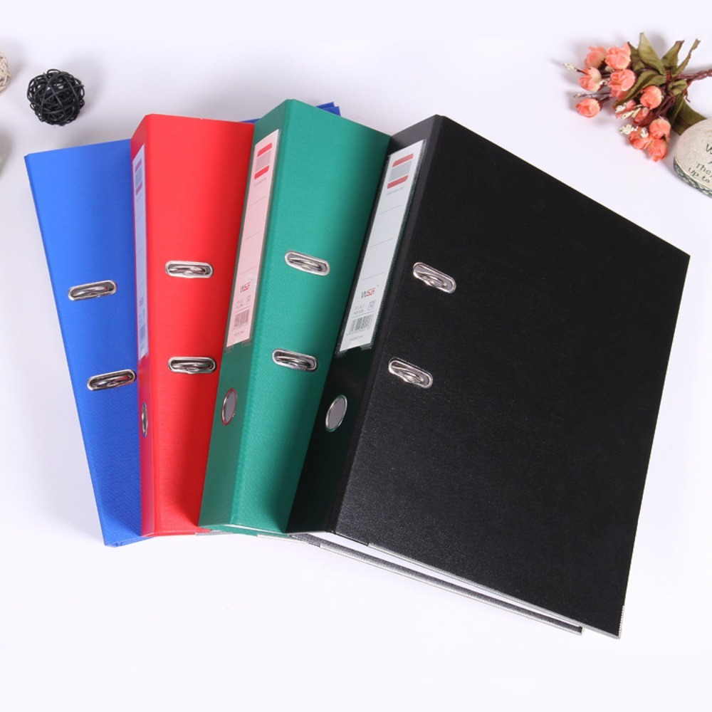 แฟ้มแฟ้มสองห่วง2รูแบบพกพาได้,  - Binder A4 Lever บทวิจารณ์และราคา