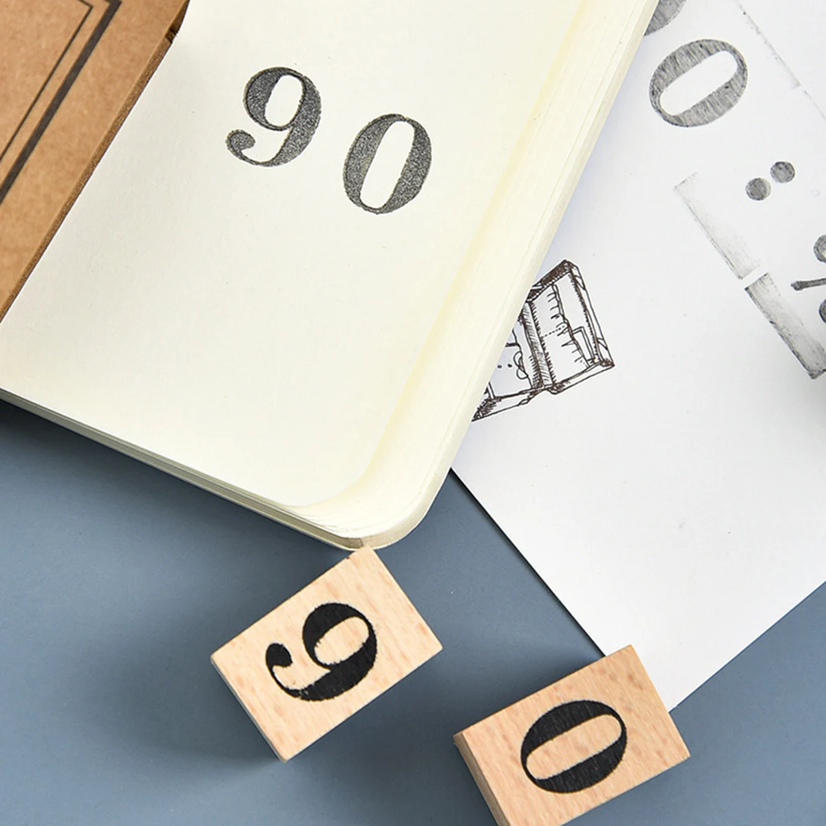 ตราประทับวันที่ทำจากไม้และยาง  - Rubber Date Stamp บทวิจารณ์และราคา