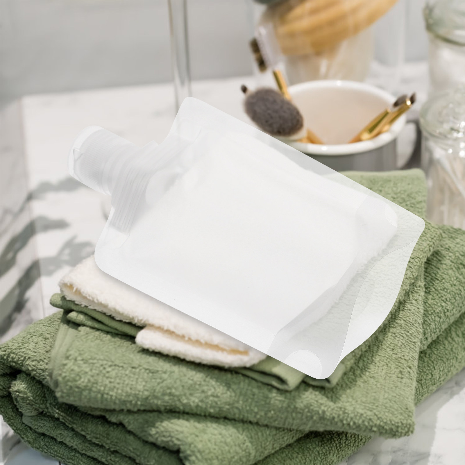 ชุดถุงเก็บโลชั่นสำหรับเดินทาง  - Gel Refill Pack บทวิจารณ์และราคา