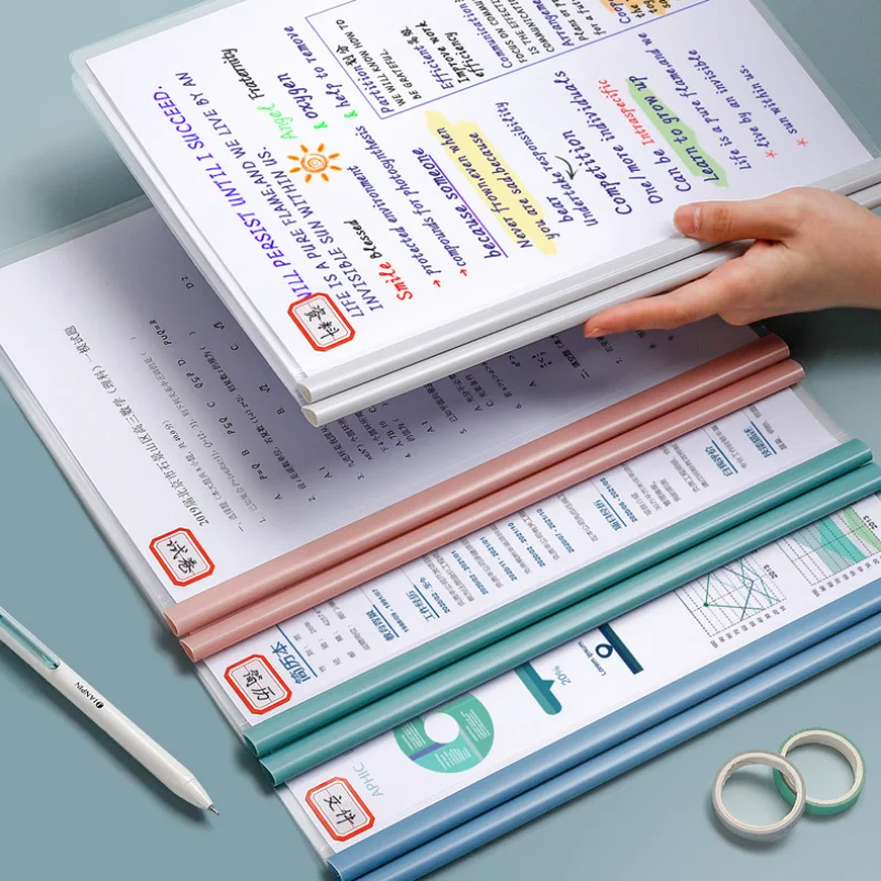 แฟ้มสองห่วง10ชิ้น/ชุดพร้อมแถบเ - Binder A4 Lever บทวิจารณ์และราคา