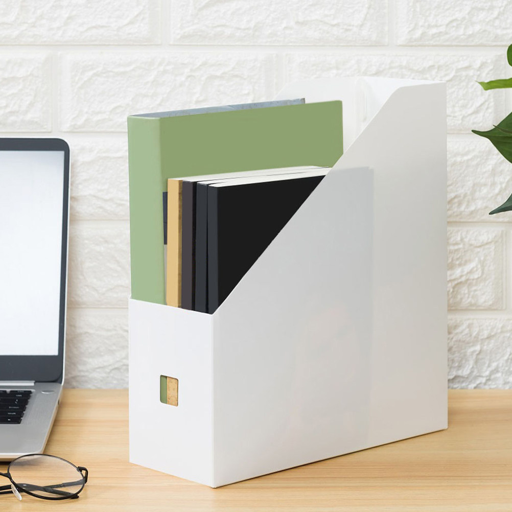 กล่องจัดเก็บเอกสารพลาสติก 4 ชิ - Magazine Holder Rack บทวิจารณ์และราคา