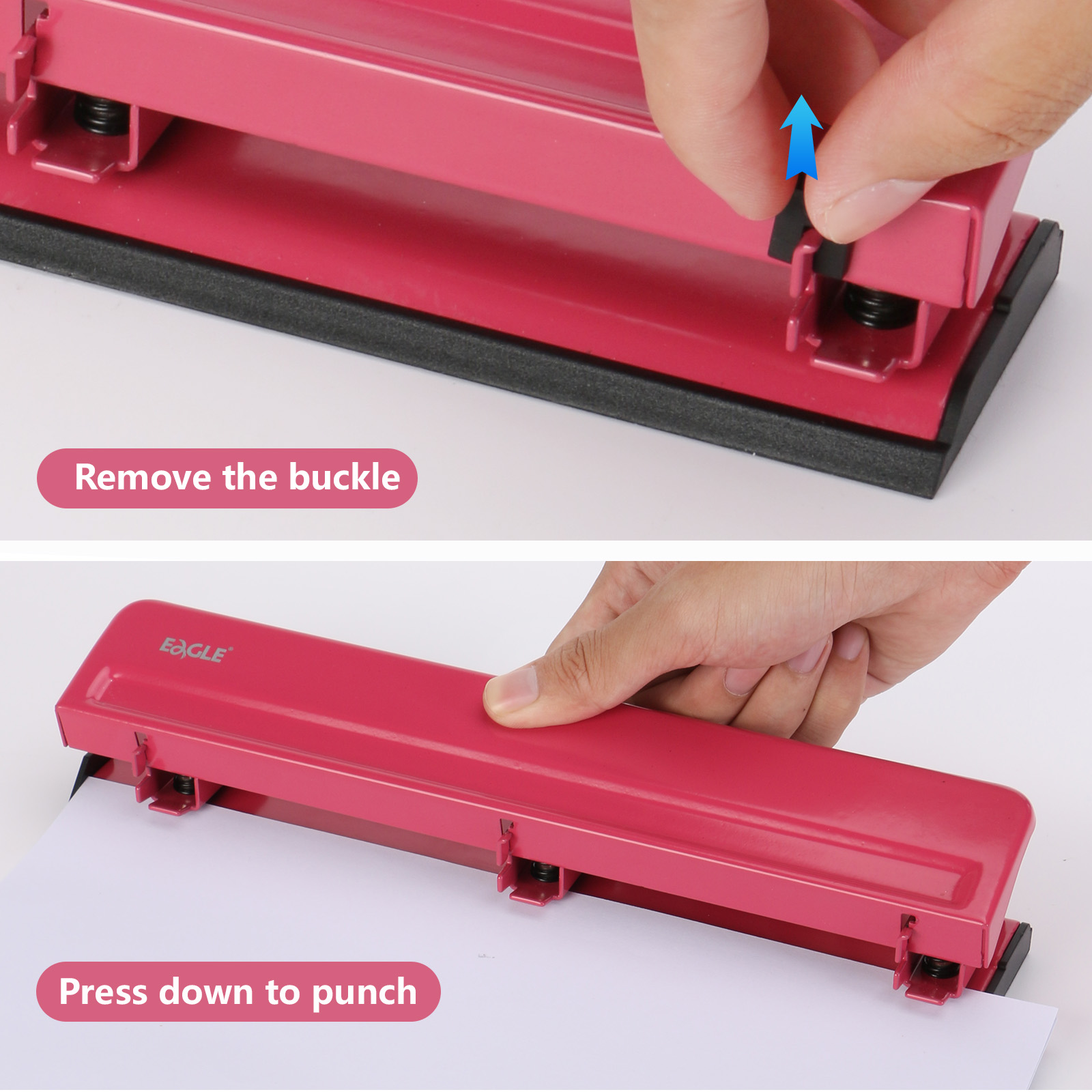 เครื่องเจาะกระดาษ EAGLE 3 รู ส - Binder A4 Lever บทวิจารณ์และราคา