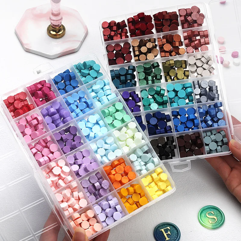 ชุดเม็ดขี้ผึ้งซีลแบบย้อนยุค 10 - Wax Seal Stamp Set บทวิจารณ์และราคา