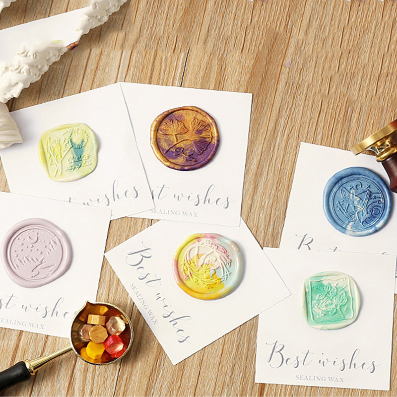 ตราประทับขี้ผึ้งวินเทจ 100 ชิ้ - Wax Seal Stamp Set บทวิจารณ์และราคา