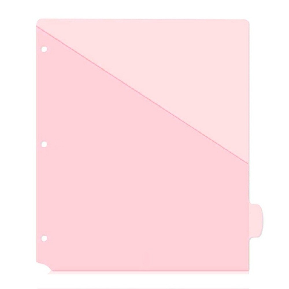 8 ชิ้น แผ่นแบ่งแฟ้ม A4 สีพาสเท - Tab Divider A4 บทวิจารณ์และราคา