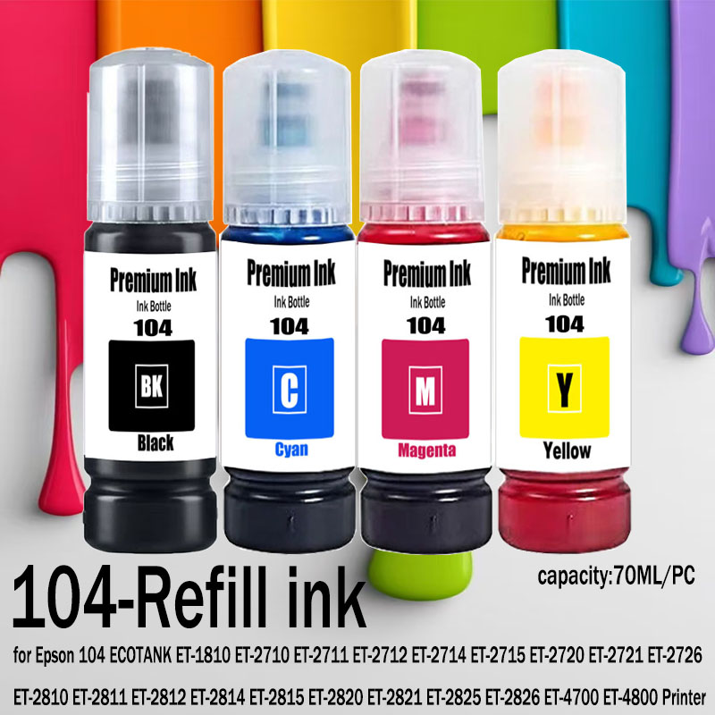 หมึกเติมแบบน้ำ 104 สีพรีเมียม  - Fountain Pen Bottled Ink บทวิจารณ์และราคา