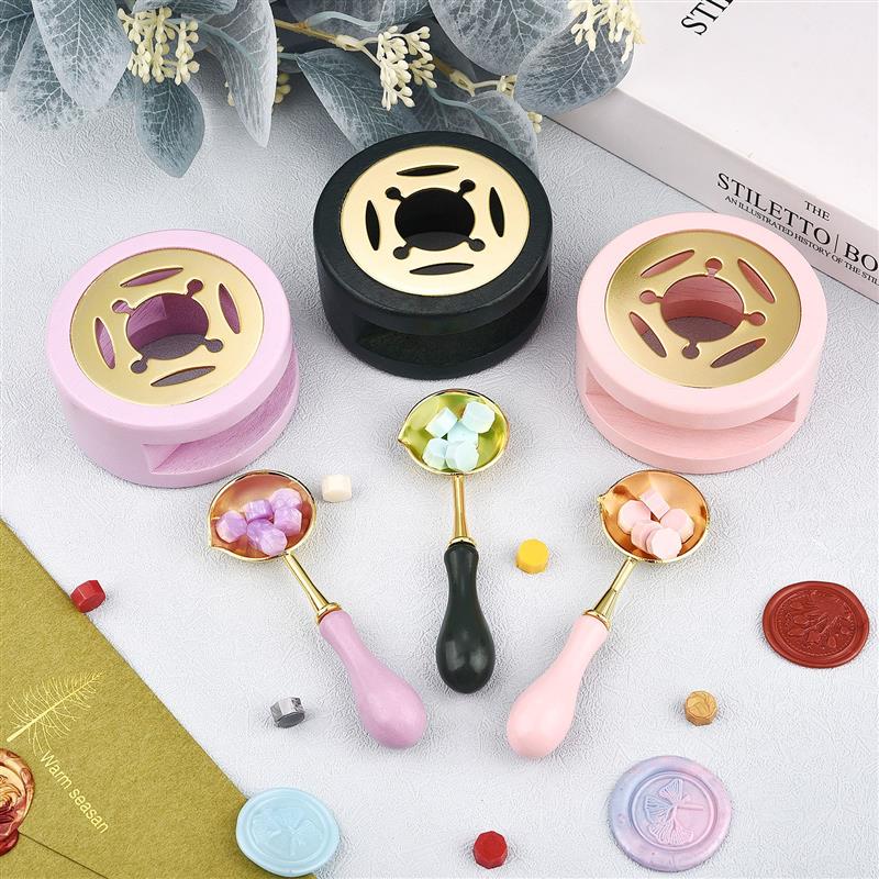 แสตมป์ชุด Lacquer เตา Wax Seal - Wax Seal Stamp Set บทวิจารณ์และราคา